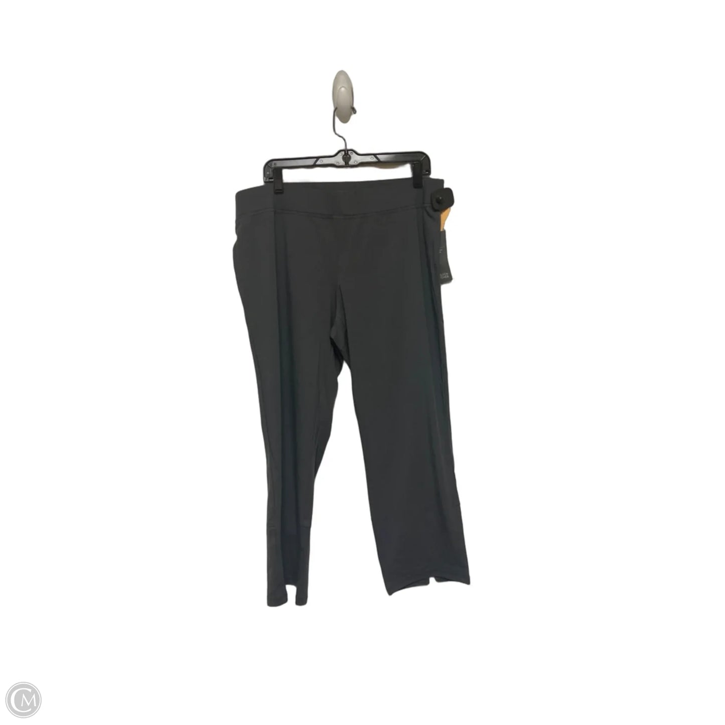 Pants Cropped By Eileen Fisher In Grey, Size: 12