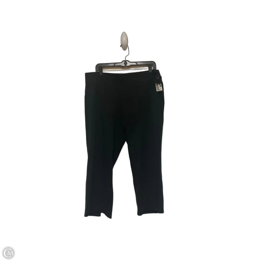 Pants Cropped By Eileen Fisher In Black, Size: 12