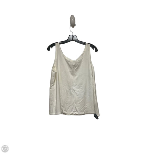 Tank Top By Eileen Fisher In White, Size: Xl