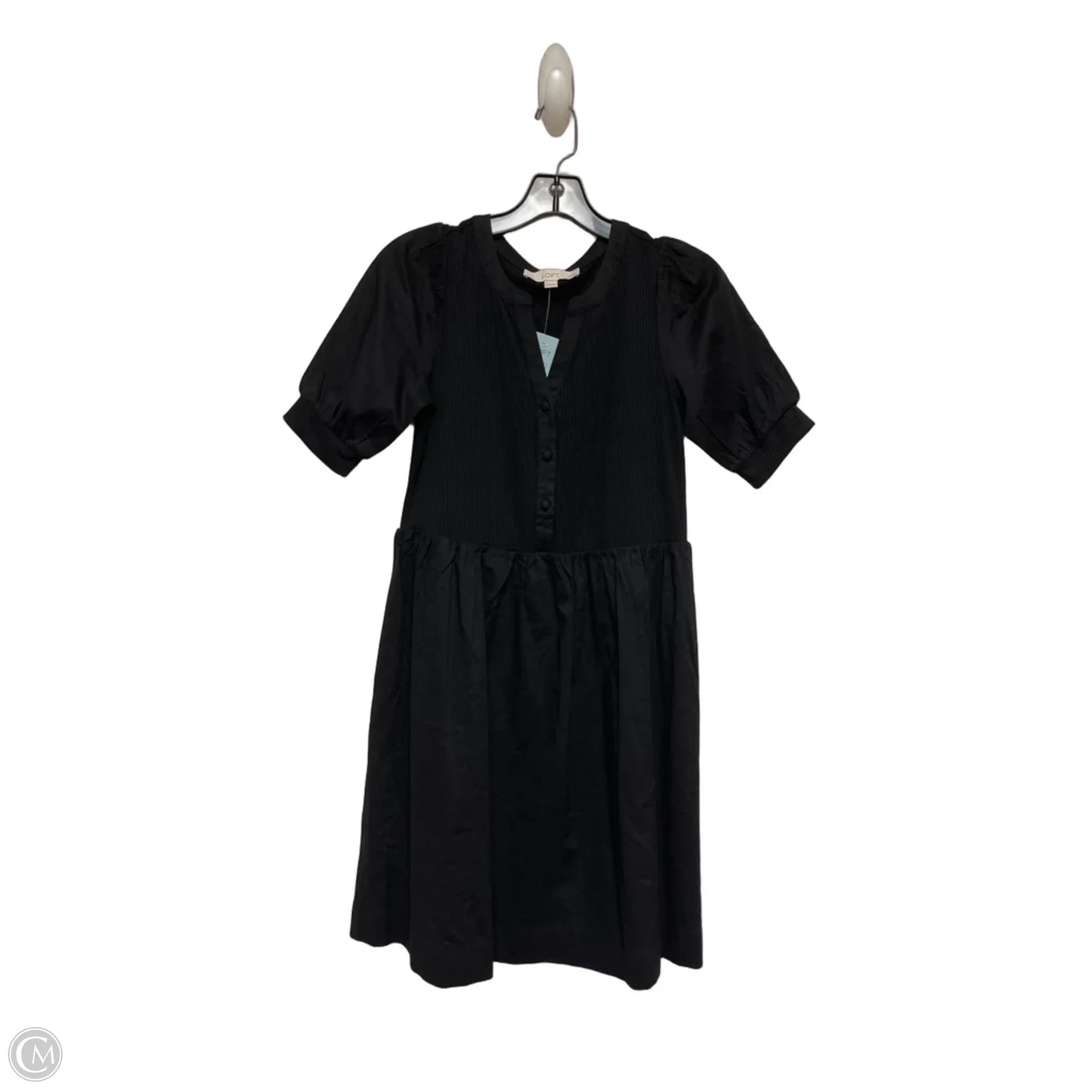 Dress Casual Short By Loft In Black, Size: Xxs