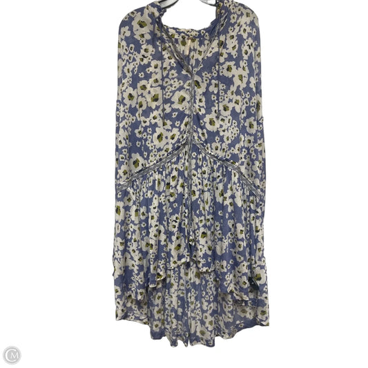 Dress Casual Short By Free People In Floral Print, Size: L