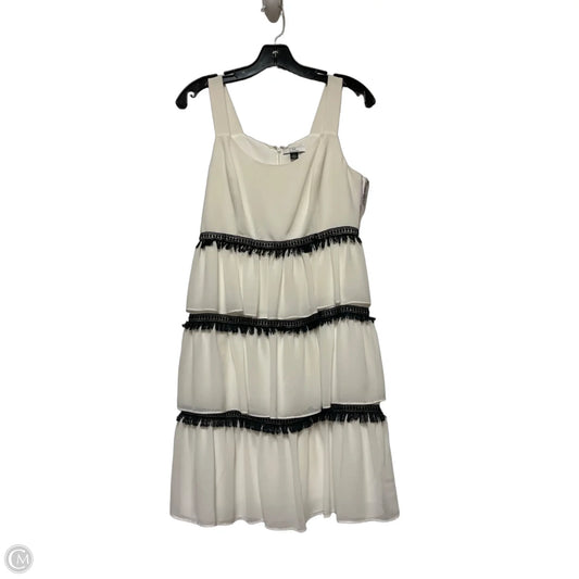 Dress Designer By Halston In Black & White, Size: Xs