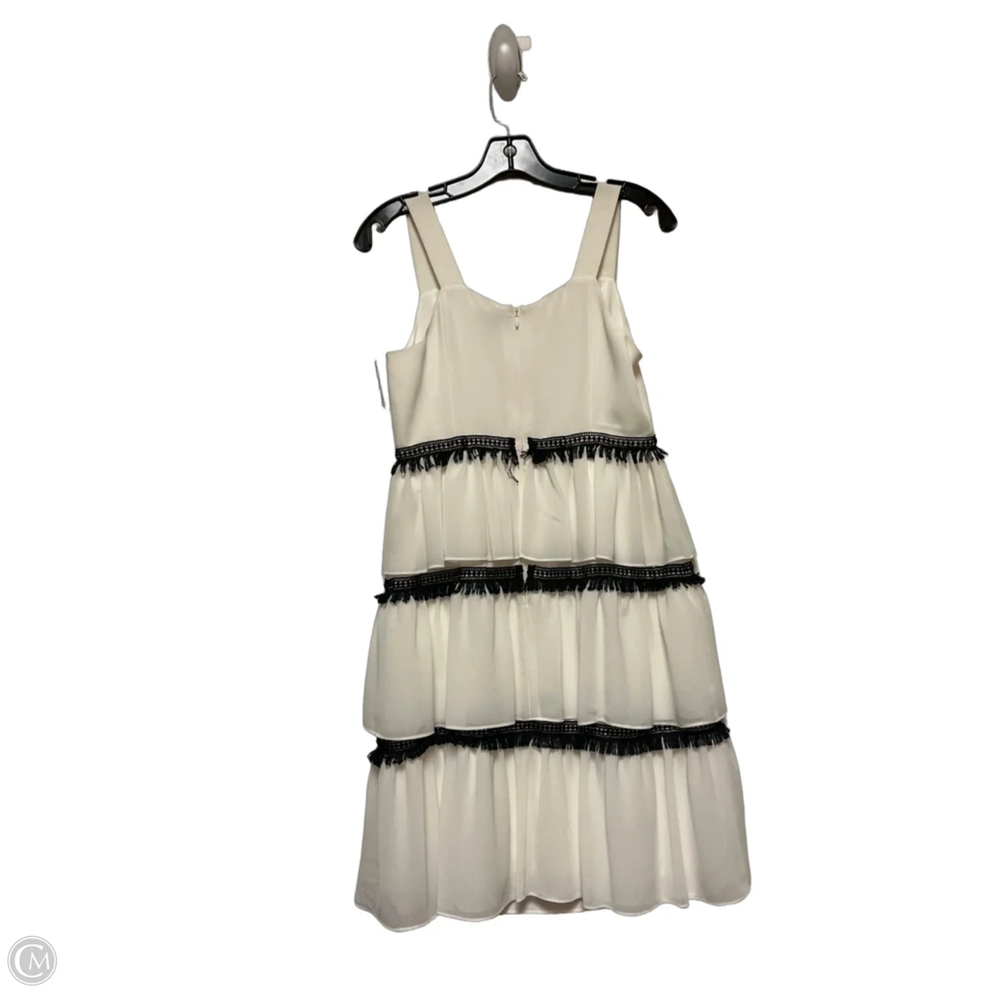 Dress Designer By Halston In Black & White, Size: Xs