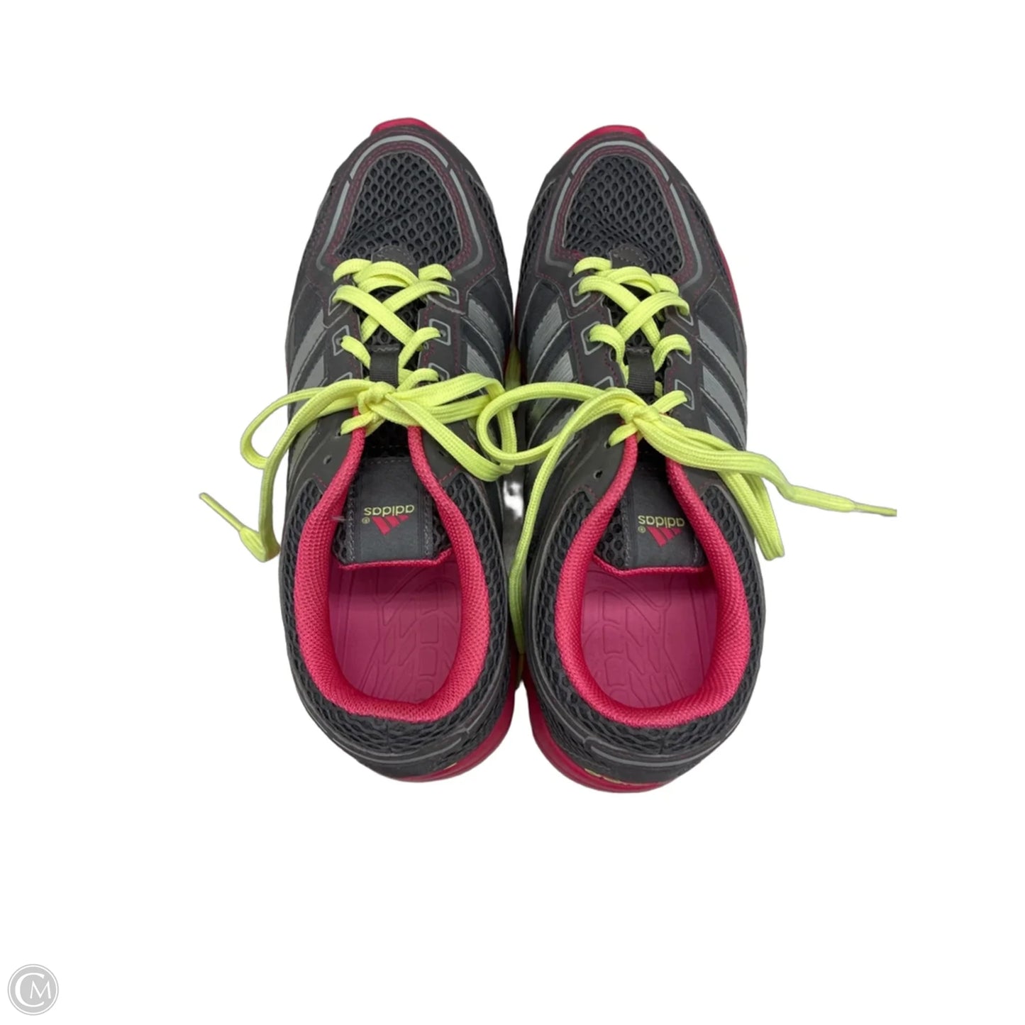 Shoes Sneakers By Adidas In Grey & Pink, Size: 8.5