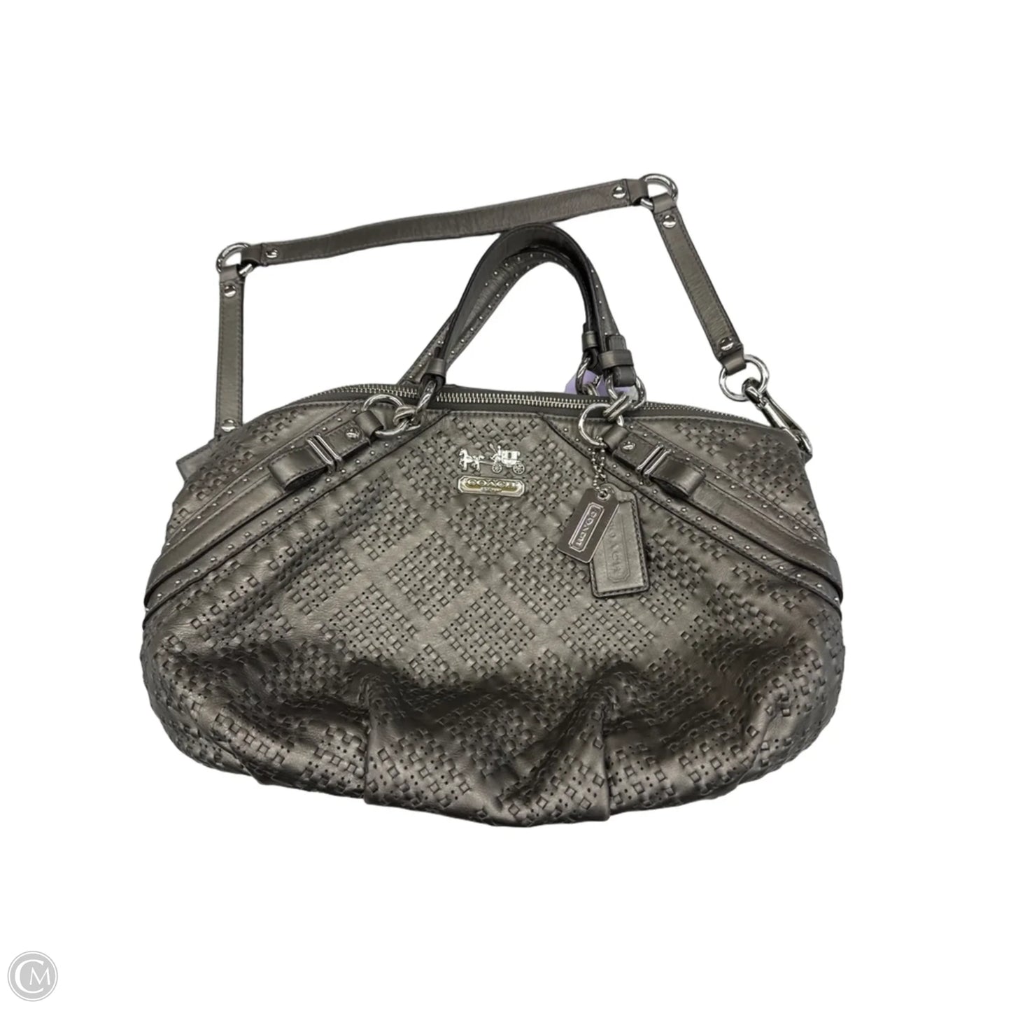 Handbag Designer By Coach, Size: Medium