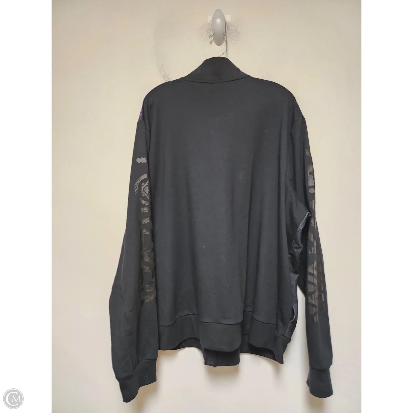 Jacket Other By Walt Disney In Black & Purple, Size: Xxl