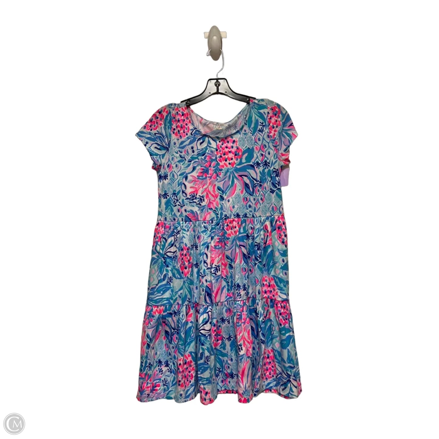 Dress Designer By Lilly Pulitzer In Blue & Pink, Size: Xs