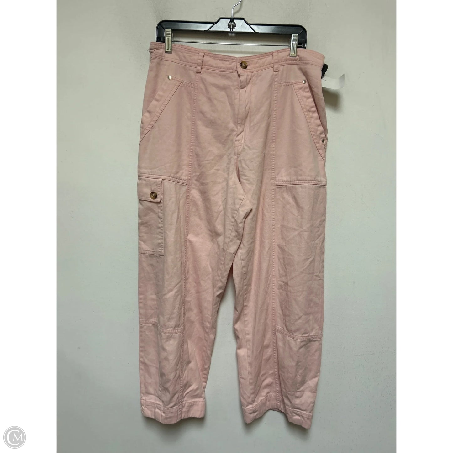 Pants Wide Leg By Anthropologie In Pink, Size: 12