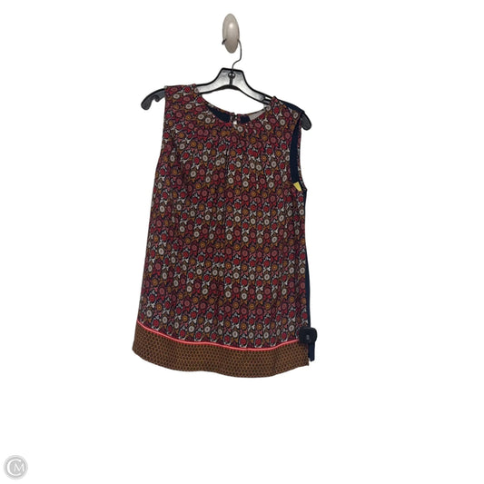 Top Sleeveless By Anthropologie In Multi-colored, Size: S
