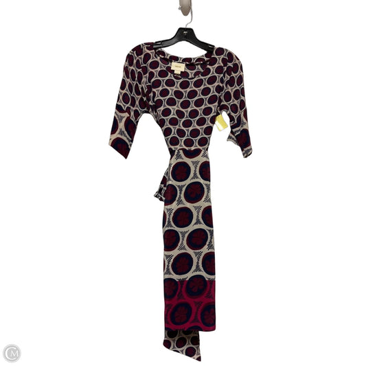 Dress Casual Short By Maeve In Blue & Purple, Size: Xs