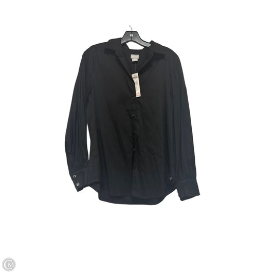 Top Long Sleeve By Chicos In Black, Size: M