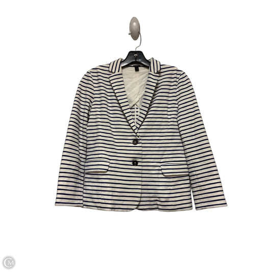 Blazer By J. Crew In Striped Pattern, Size: Xs