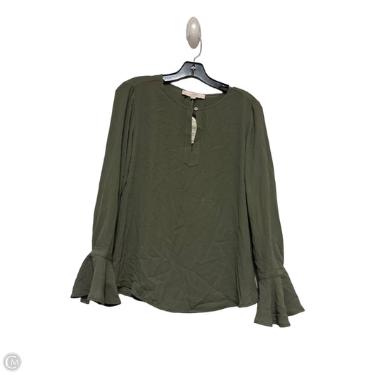 Top Long Sleeve By Loft In Green, Size: Sp