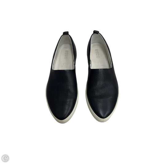 Shoes Flats By Ecco In Black, Size: 8