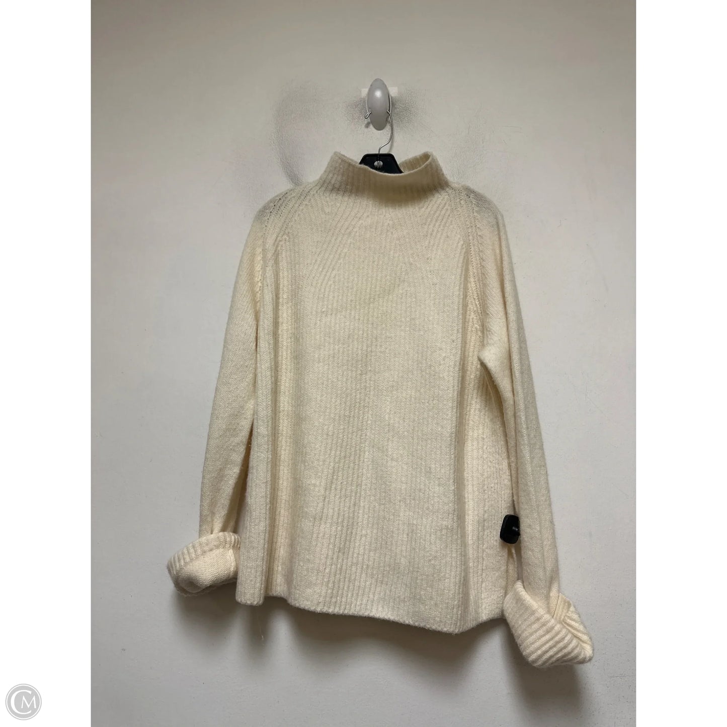 Sweater By Vince In Cream, Size: Xl