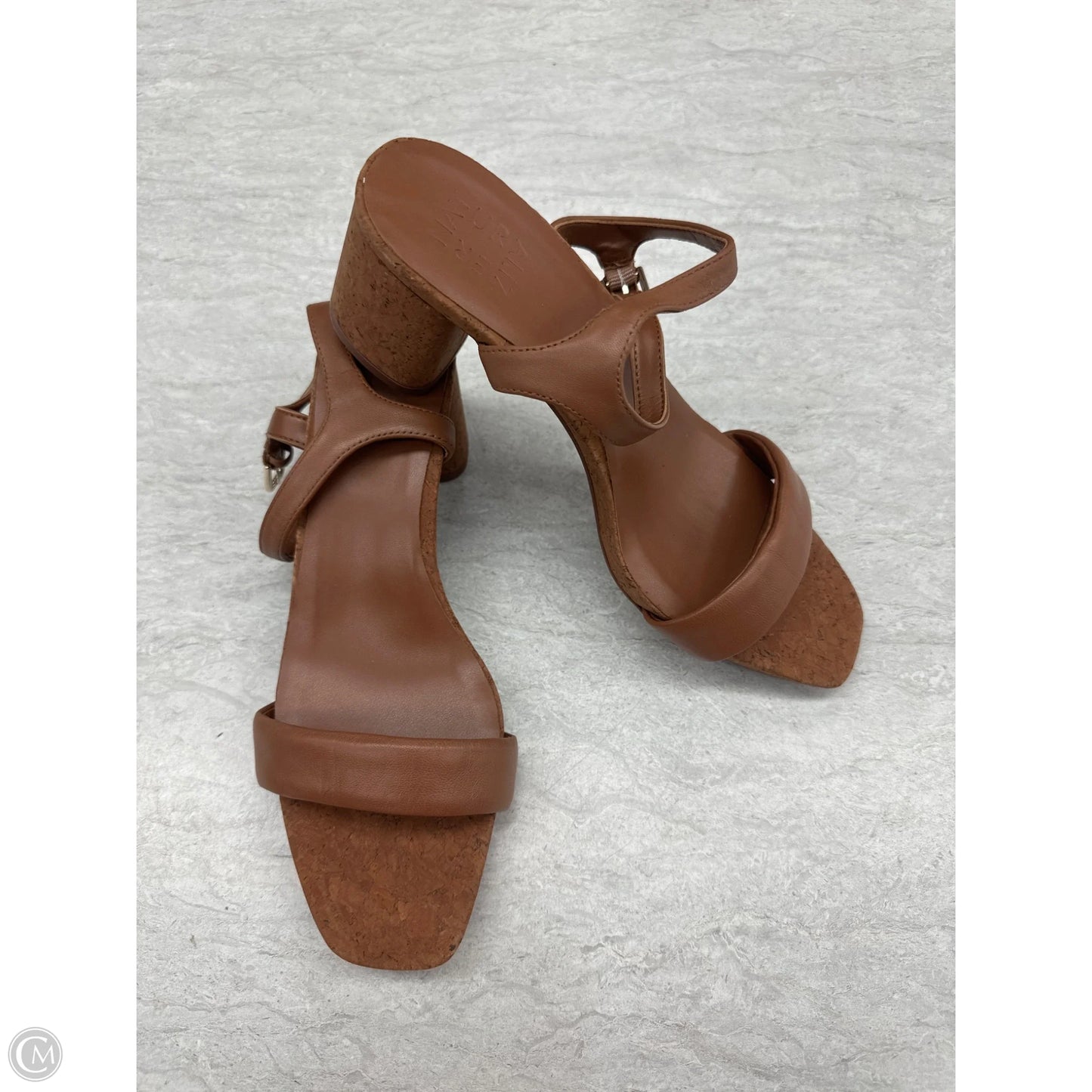 Shoes Heels Block By Naturalizer In Brown, Size: 9