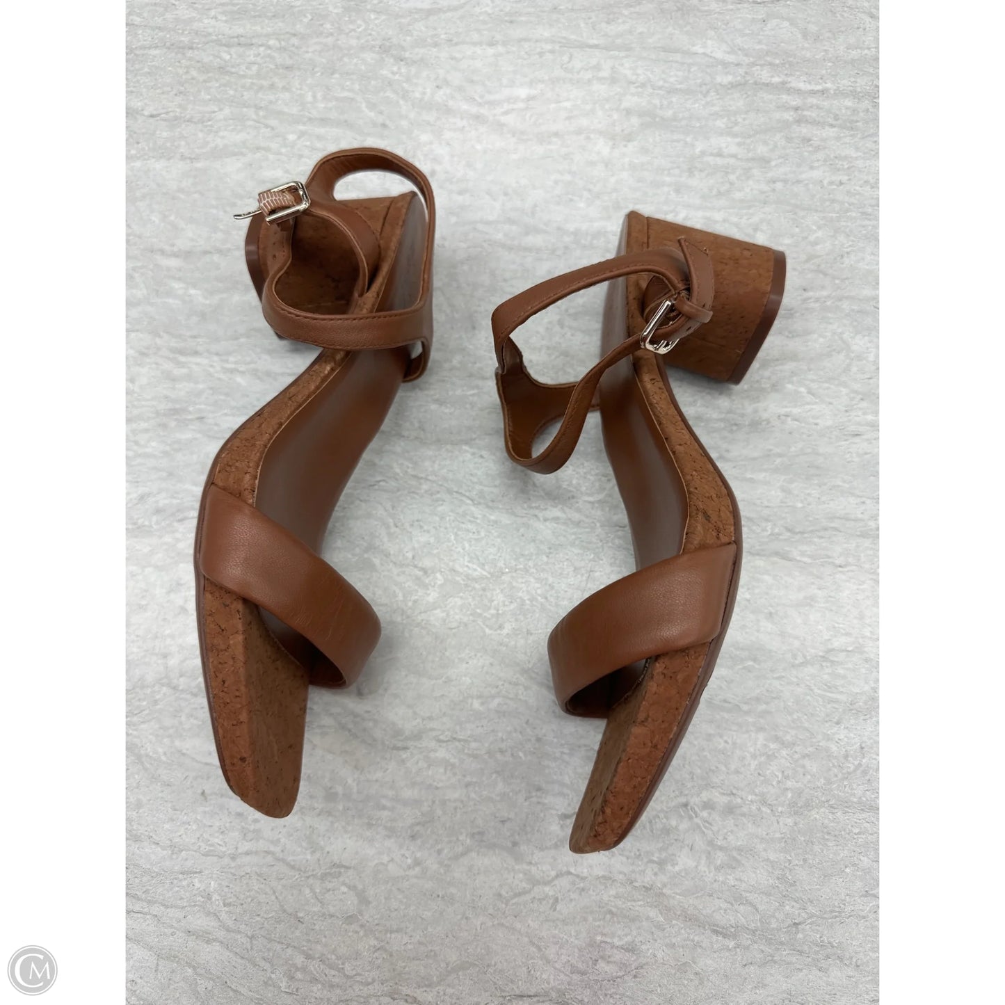 Shoes Heels Block By Naturalizer In Brown, Size: 9