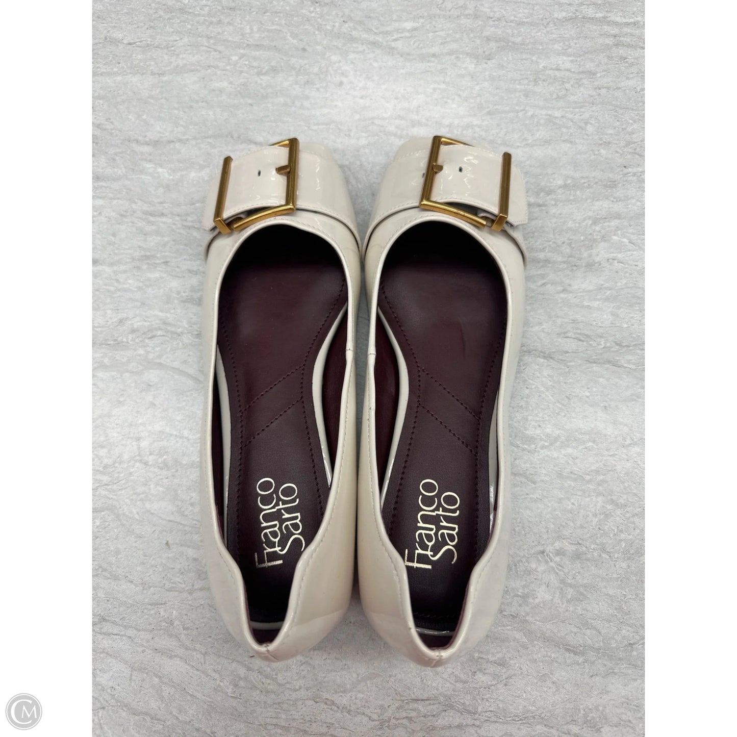 Shoes Flats By Franco Sarto In Cream, Size: 9