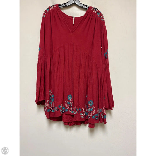 Dress Casual Short By Free People In Red, Size: Sp