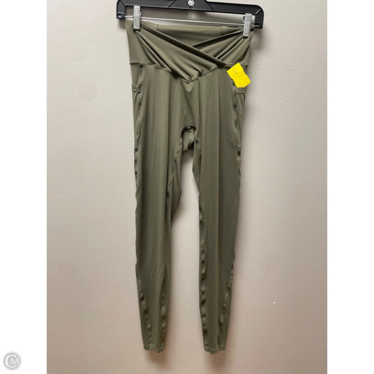 Athletic Leggings By Halara In Green, Size: M
