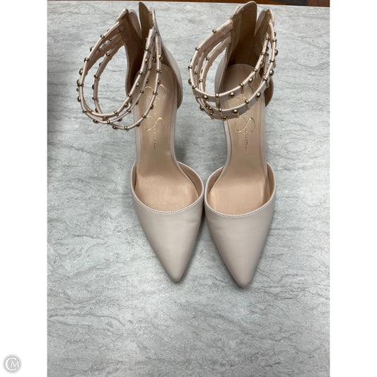 Shoes Heels Stiletto By Jessica Simpson In Cream, Size: 7.5