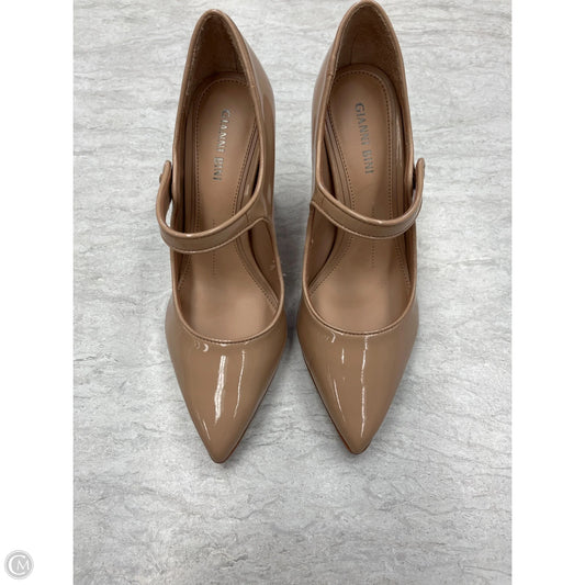 Shoes Heels Block By Gianni Bini In Tan, Size: 8