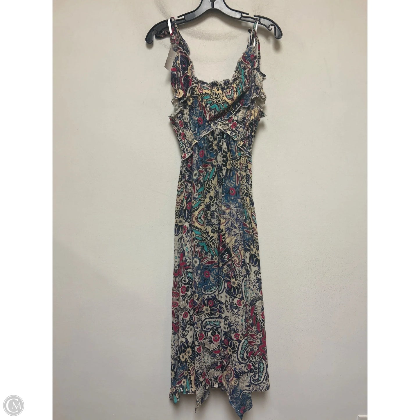Dress Casual Maxi By Anthropologie In Multi-colored, Size: Xs