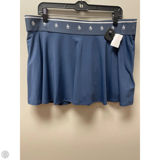 Athletic Skirt By Clothes Mentor In Navy, Size: Xl