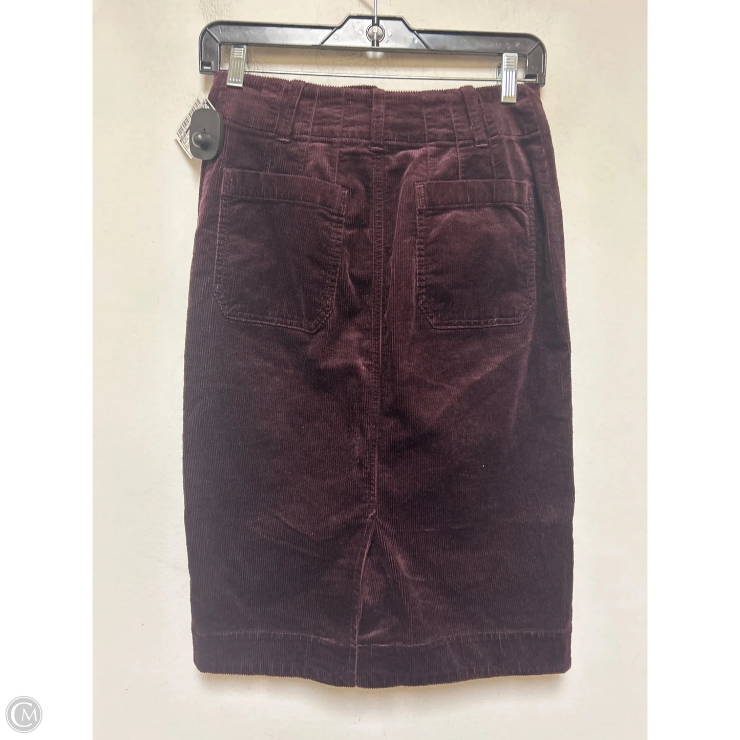 Skirt Midi By Maeve In Maroon, Size: 0