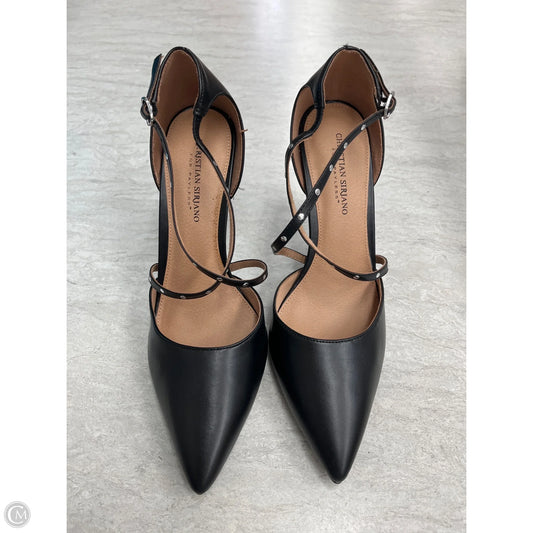 Sandals Heels Stiletto By Christian Siriano For Payless In Black, Size: 11