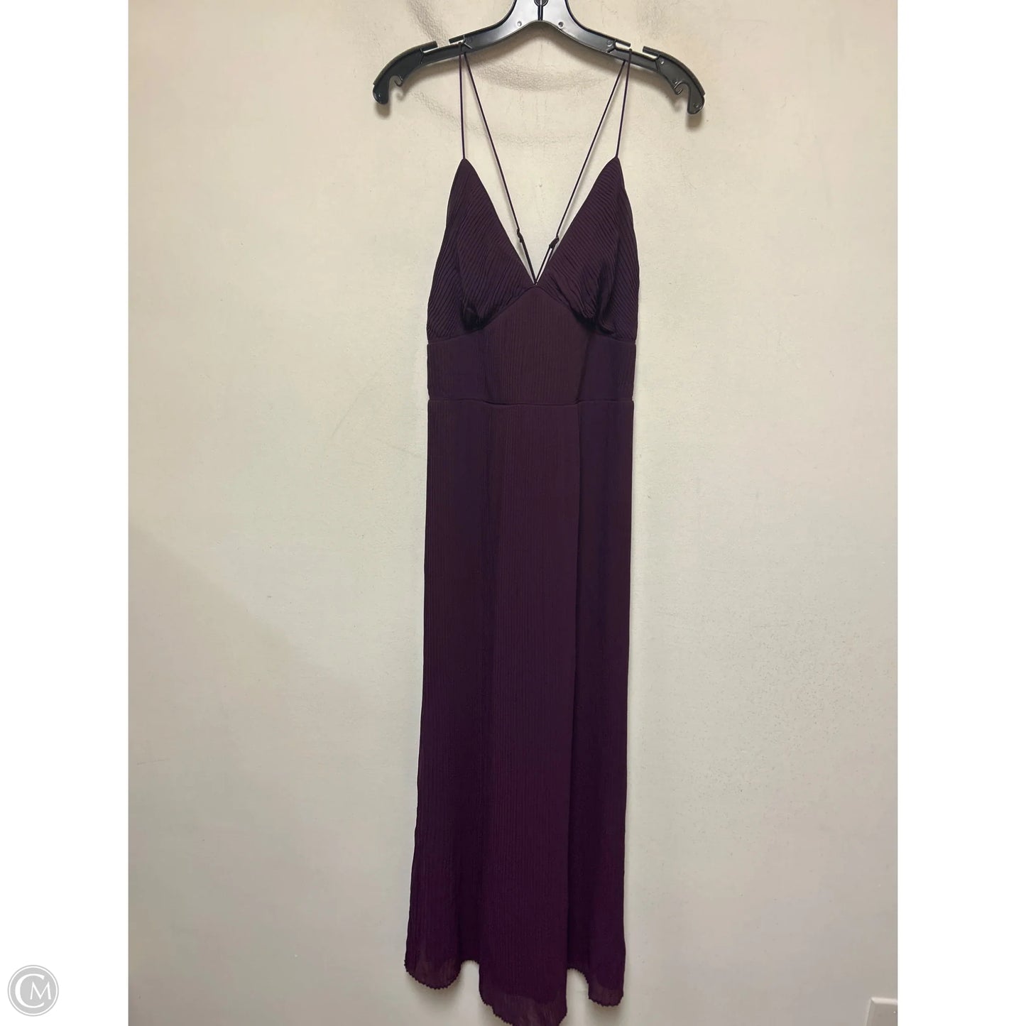 Dress Casual Maxi By Banana Republic In Purple, Size: L