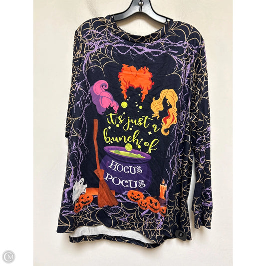 Top Long Sleeve By Clothes Mentor In Multi-colored, Size: Xl