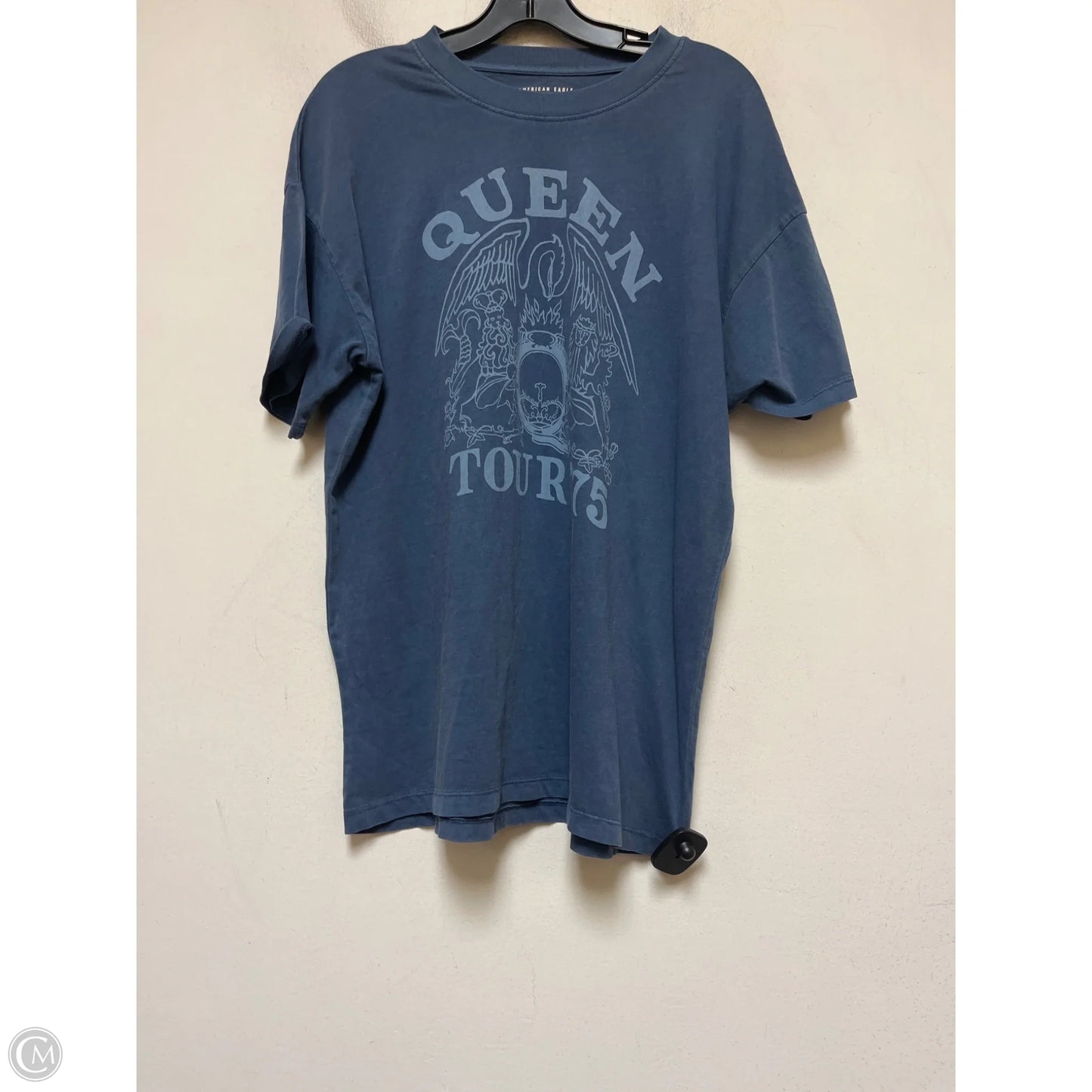 Top Short Sleeve Basic By American Eagle In Blue, Size: S