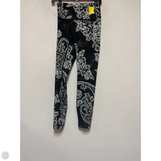 Athletic Leggings By Lululemon In Black & White, Size: 4
