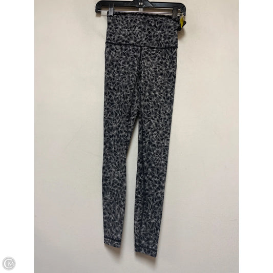 Athletic Leggings By Lululemon In Multi-colored, Size: 4