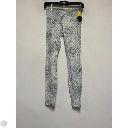 Athletic Leggings By Lululemon In Floral Print, Size: 4