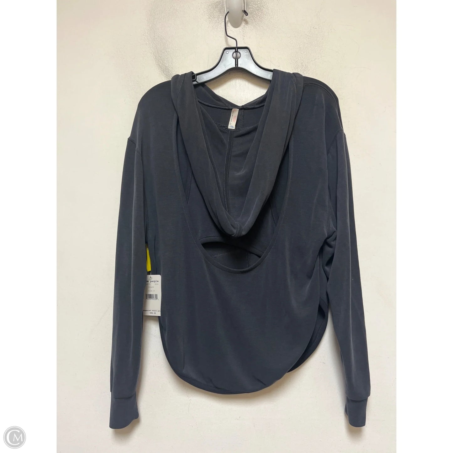 Athletic Sweatshirt Hoodie By Free People In Grey, Size: S