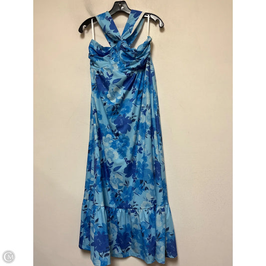 Dress Casual Maxi By Grace Karin In Blue, Size: M