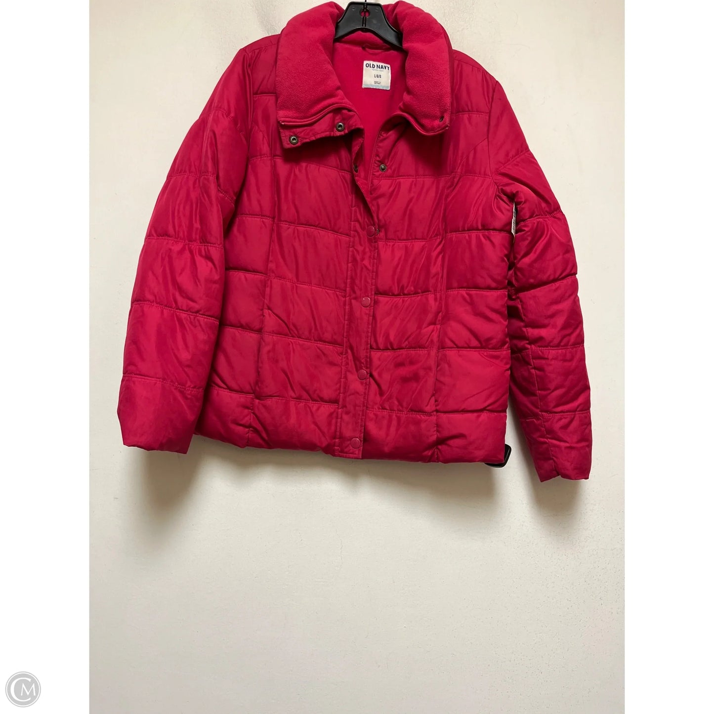 Jacket Puffer & Quilted By Old Navy In Pink, Size: L