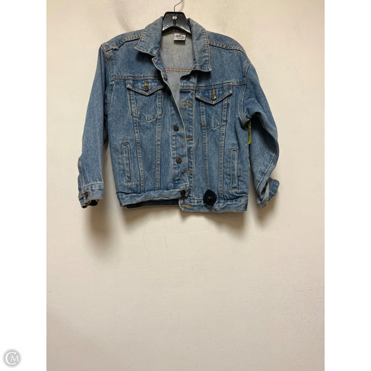 Jacket Denim By Disney Store In Blue Denim, Size: S