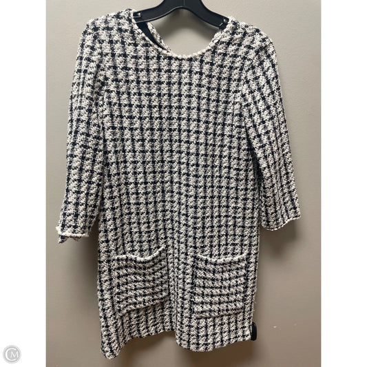 Dress Casual Short By Zara In Black & White, Size: S