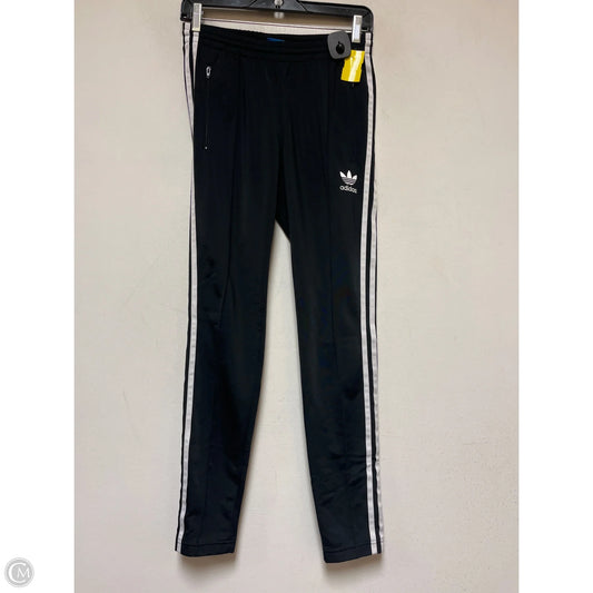 Athletic Pants By Adidas In Black & White, Size: 0