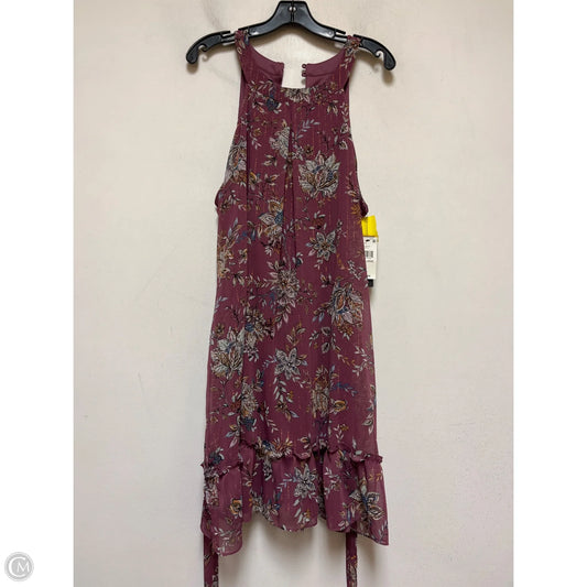 Dress Casual Short By Bcx In Floral Print, Size: Xxl