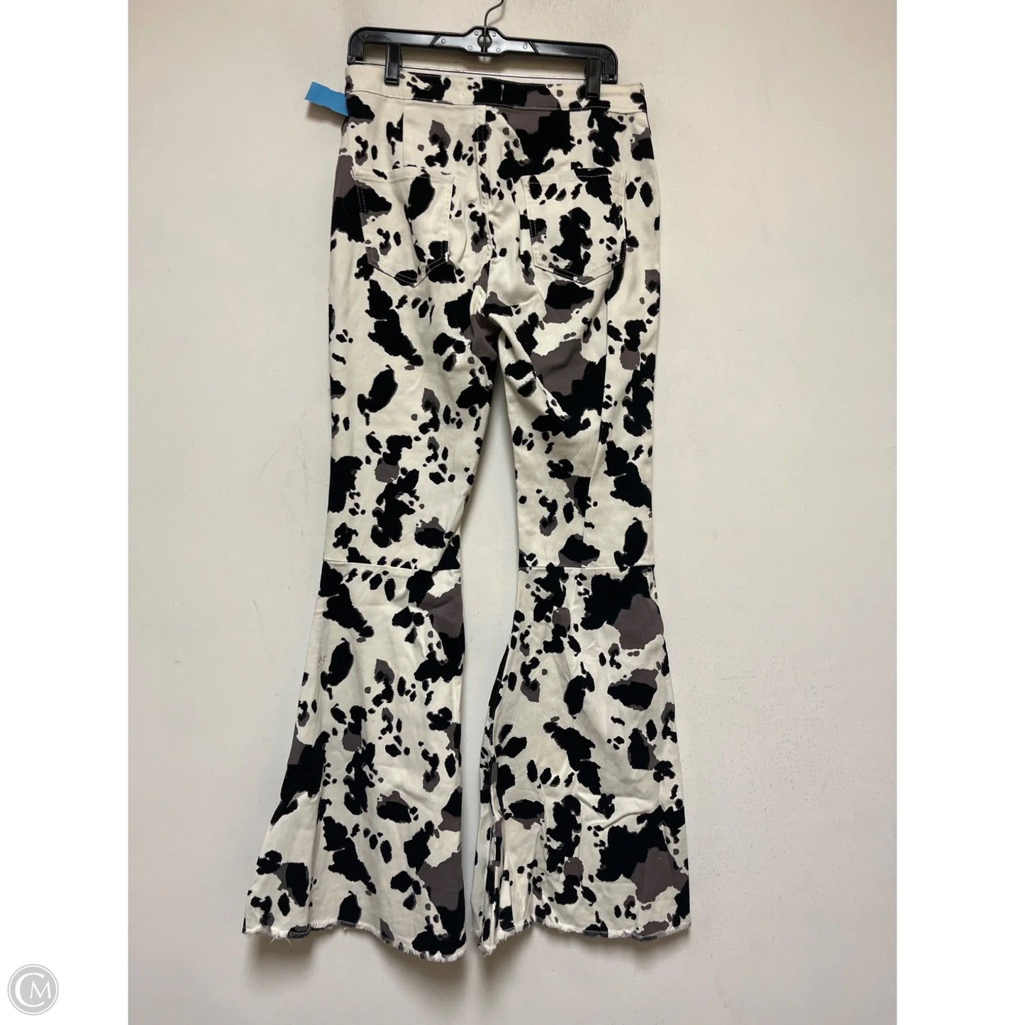 Jeans Flared By Altard State In Animal Print, Size: 12