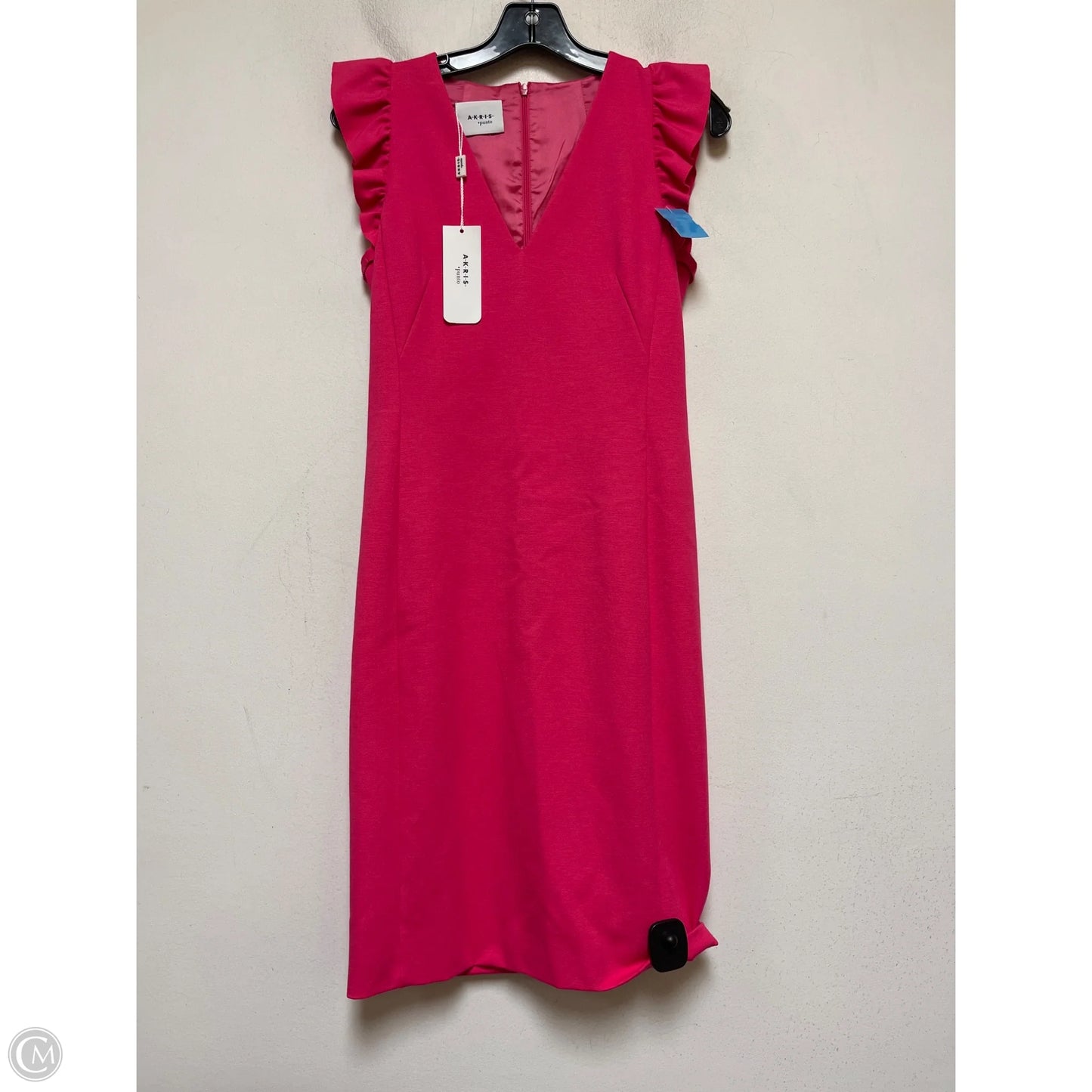 Dress Casual Midi By Akris In Pink, Size: S