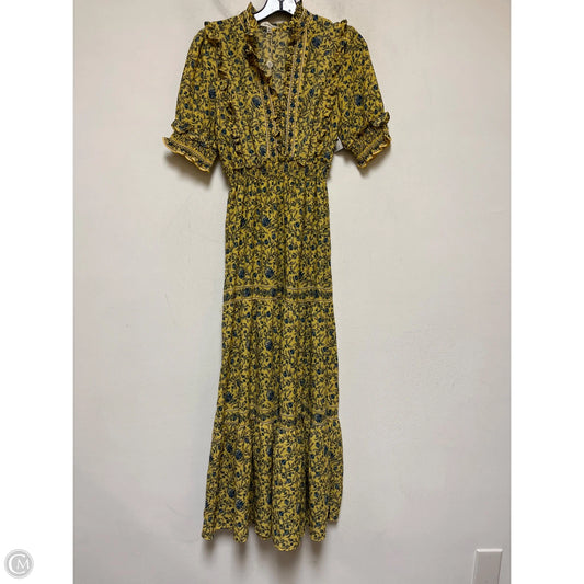 Dress Casual Maxi By Max Studio In Yellow, Size: S