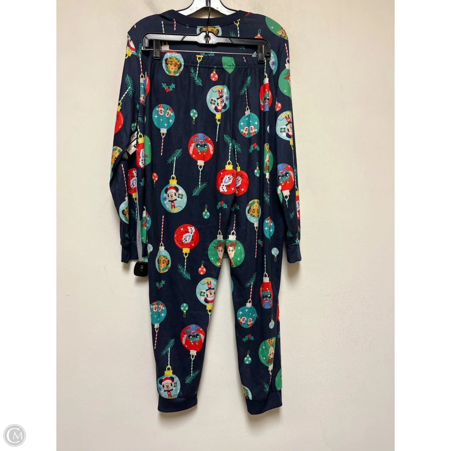 Pajamas 2pc By Disney In Blue & Grey, Size: Xl