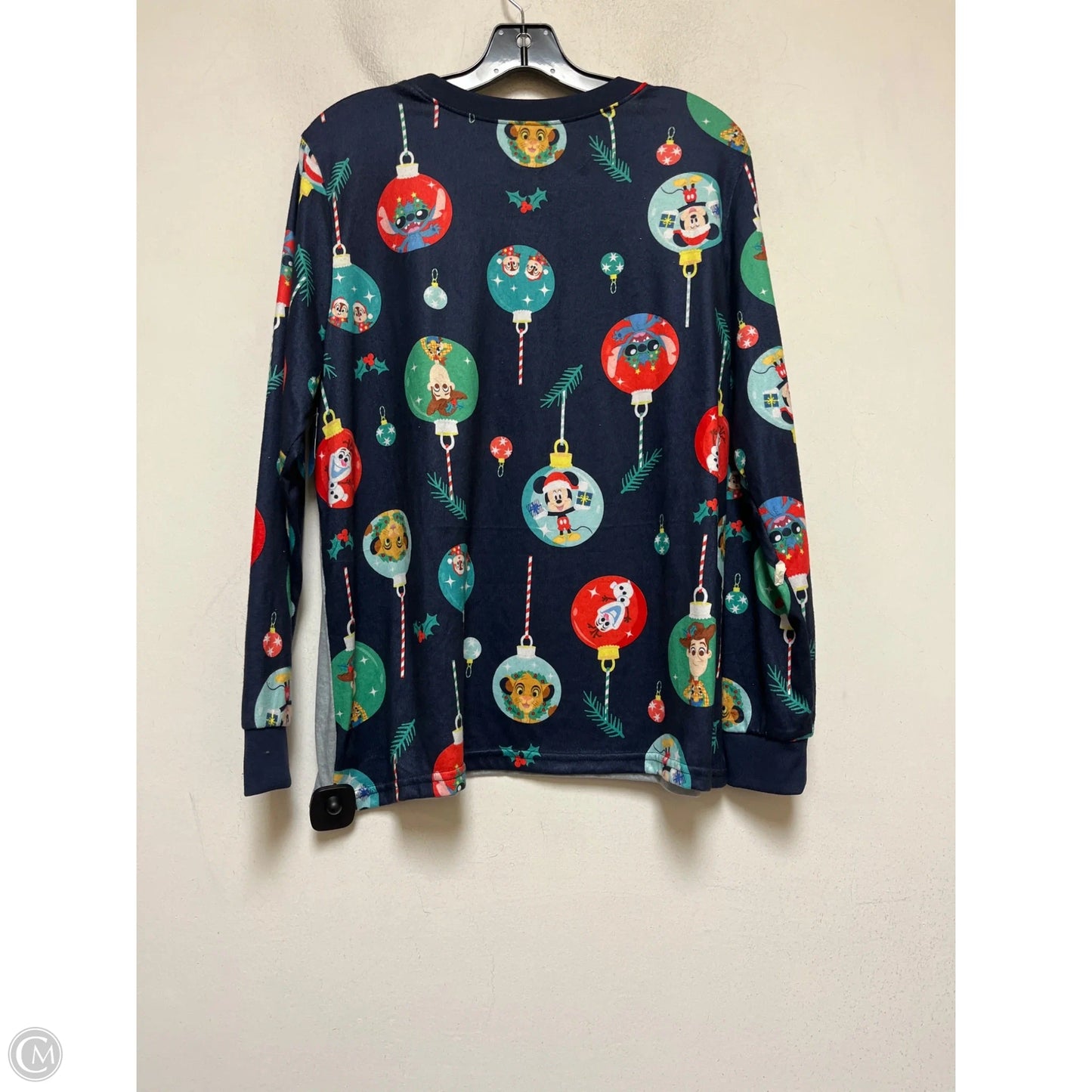 Pajamas 2pc By Disney In Blue & Grey, Size: Xl