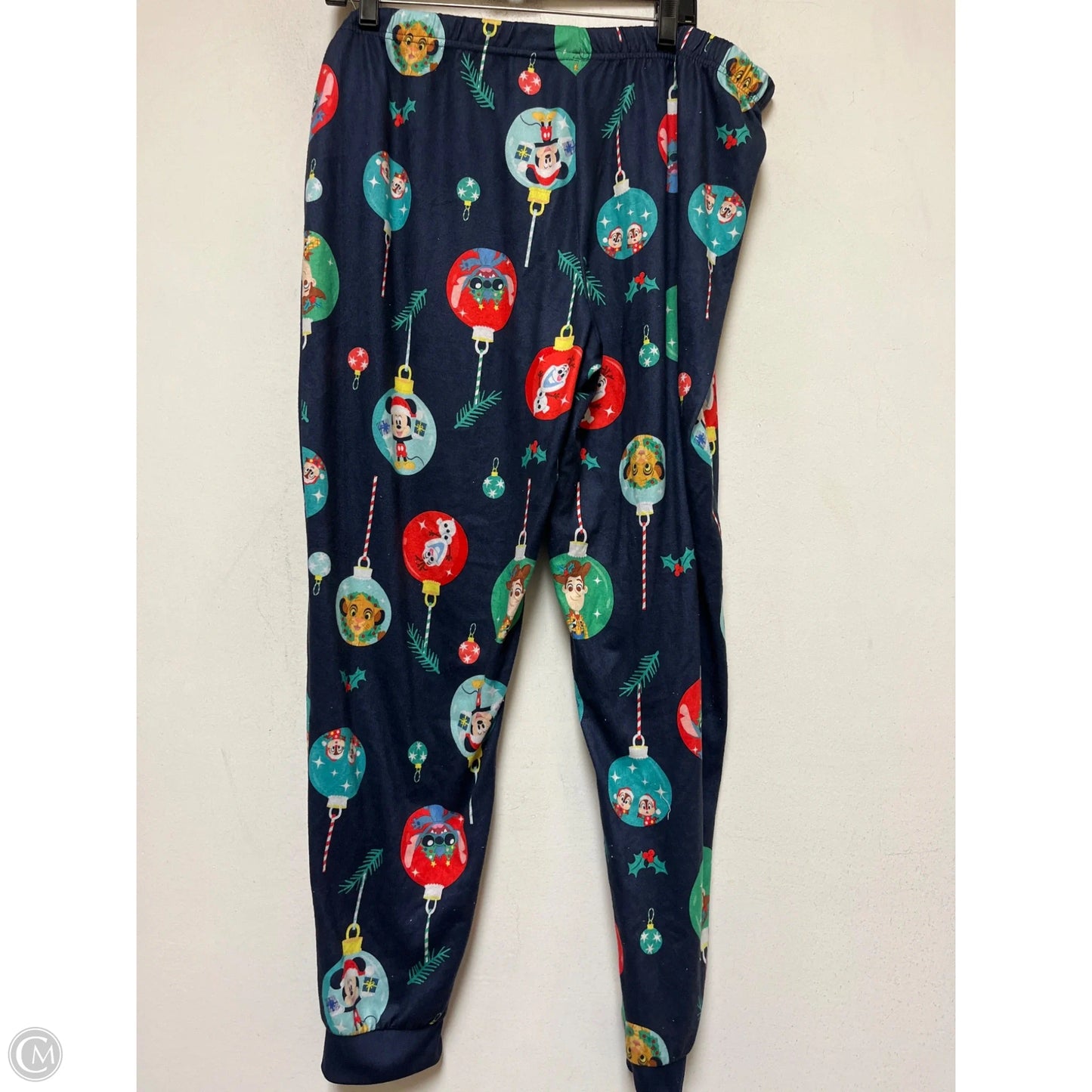 Pajamas 2pc By Disney In Blue & Grey, Size: Xl