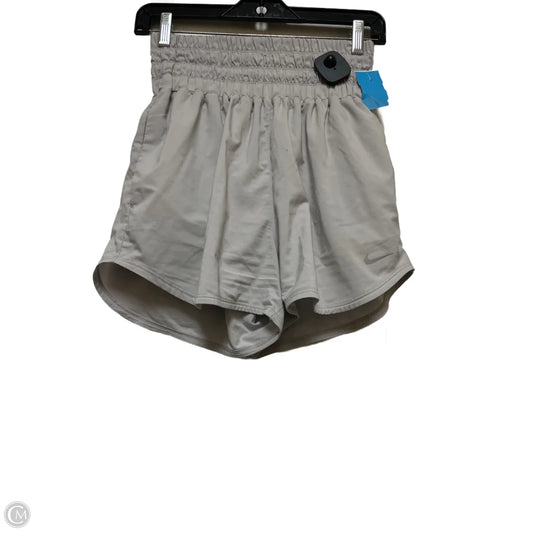 Athletic Shorts By Nike In Grey, Size: S